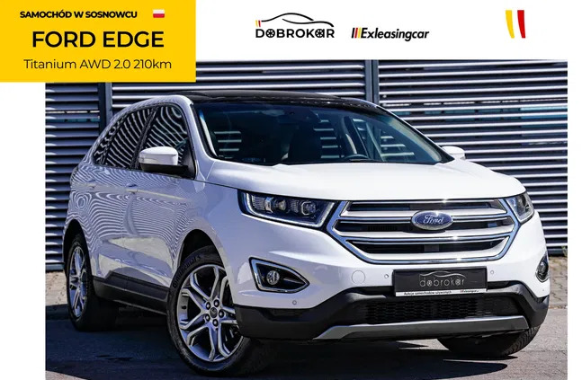 ford edge Ford EDGE cena 89900 przebieg: 123624, rok produkcji 2017 z Bieruń